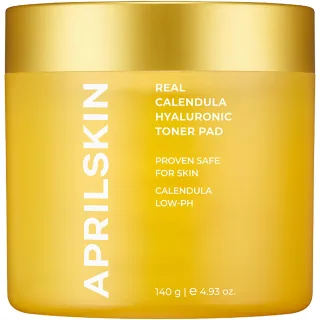 Aprilskin Real Calendula Hyaluronic Toner Pad
