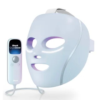 Shark Beauty CryoGlow Red Blue & Infrared iQLED Face Mask & Under Eye Cooling