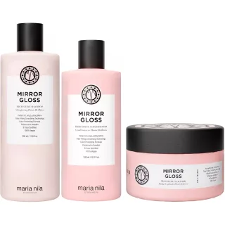 maria nila Mirror Gloss Bundle Shampoo & Conditioner & Mask