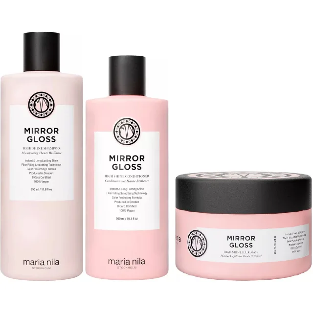 maria nila Mirror Gloss Bundle Shampoo & Conditioner & Mask