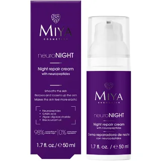 Miya Neuronight Night Repair Cream Neuropeptides