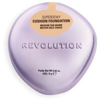 Revolution Beauty London Superdewy Cushion Foundation Medium Tan Warm