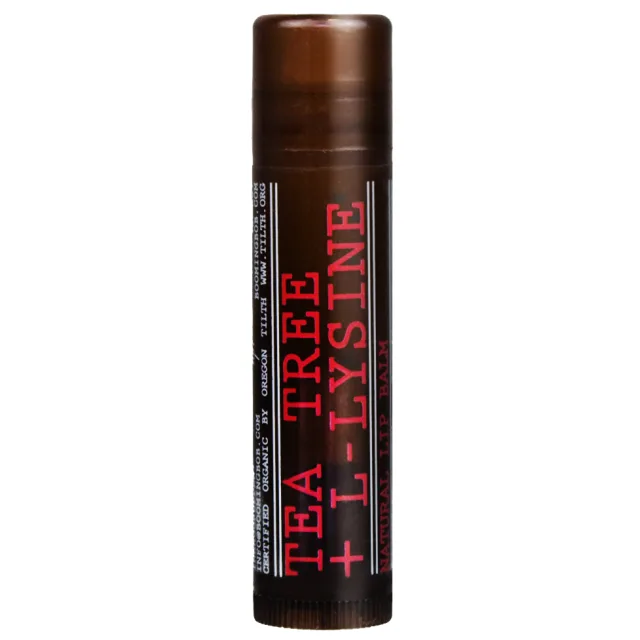 Booming Bob Organic Lip Balm Tea Tree & L lysin