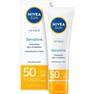Nivea SUN UV Face Sensitive Cream SPF50