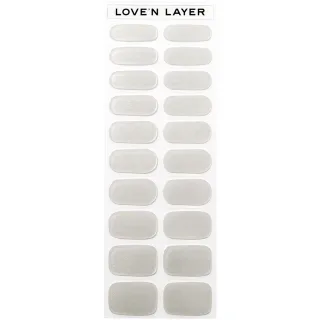 Love'n Layer Dark Days Metallic Shiny Silver