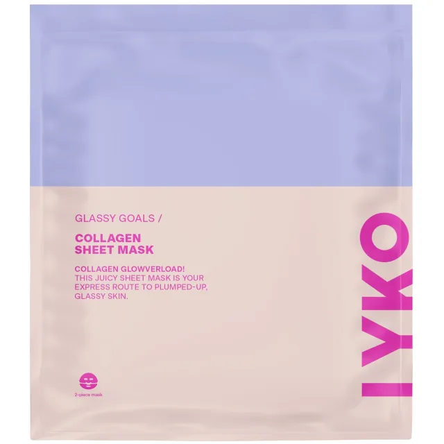 By Lyko Glassy Goals Collagen Sheet Mask