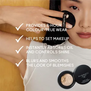 MAC Cosmetics Studio Fix Pro Set + Blur Weightless Loose Powder Deep Dark