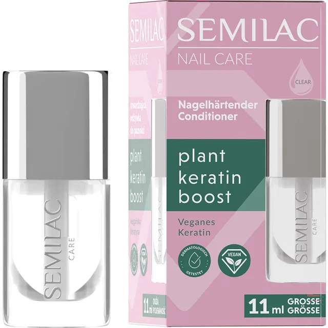 Semilac Plant Keratin Boost Nail Hardening Conditioner