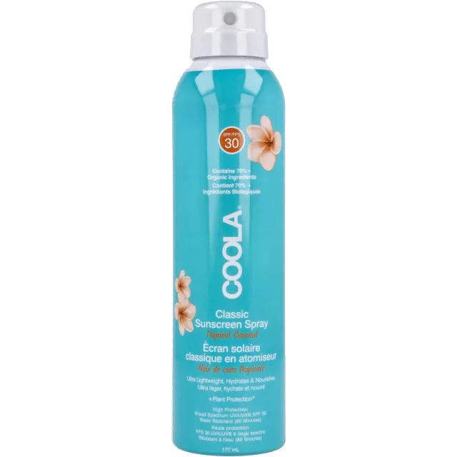 Coola Classic Classic Body Spray Tropical Coconut SPF 30
