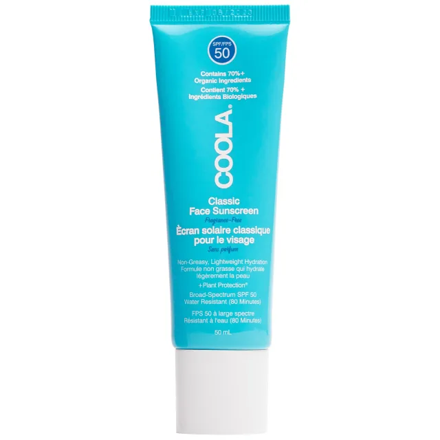 Coola Classic Face Lotion Fragrance-Free SPF 50
