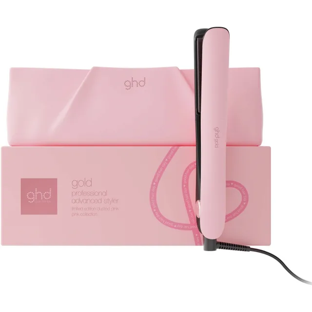 ghd Gold Hair Straightener in Dusted Pink