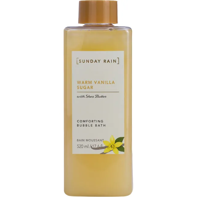 Sunday Rain Bubble Bath Warm Vanilla Sugar