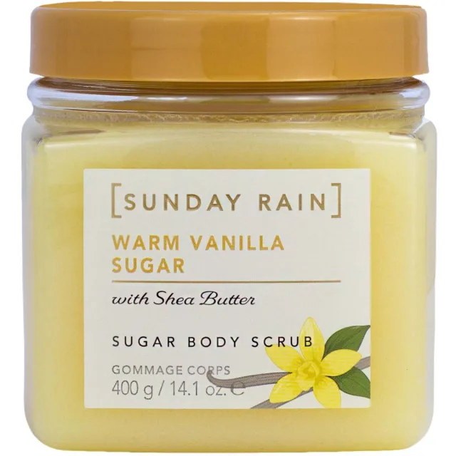 Sunday Rain Body Scrub Warm Vanilla Sugar