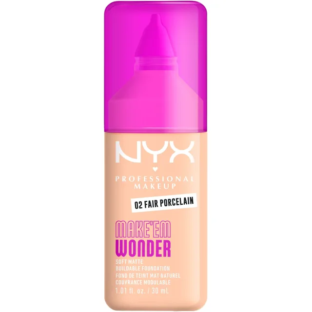 NYX Professional Makeup Make Em Wonder Foundation 01 Pale