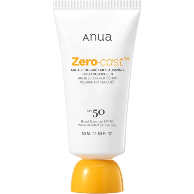 ANUA Zero-Cast Moisturizing Finish Sunscreen