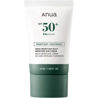 ANUA Heartleaf Silky Moisture Sun Cream SPF50+ PA++++