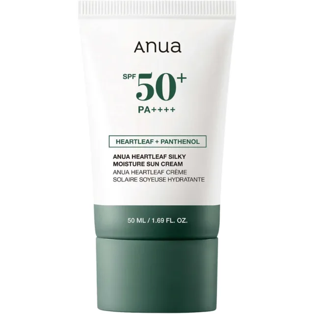 ANUA Heartleaf Silky Moisture Sun Cream SPF50+ PA++++