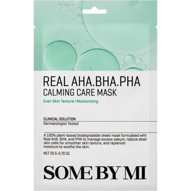 Some By Mi Real AHA BHA PHA Calming Care Mask