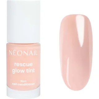 Neonail Rescue Glow Tint 3in1 Nail Conditioner Peachy Nude