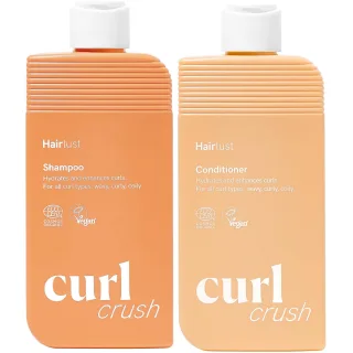 Hairlust Curl Crush Bundle Shampoo & Conditioner