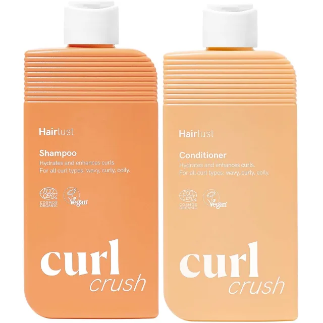 Hairlust Curl Crush Bundle Shampoo & Conditioner