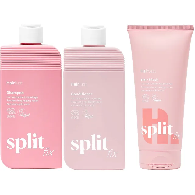 Hairlust Split Fix Bundle Shampoo & Conditioner & Hair Mask