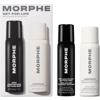 Morphe Set For Life Mini Continuous Setting Mist Duo