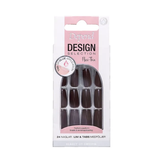 Depend Design Selection Flexi-Thin Warm Mocca Short Coffin