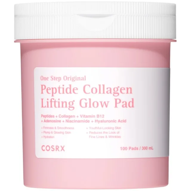 Cosrx One Step Peptide Collagen Lifting Glow Pad