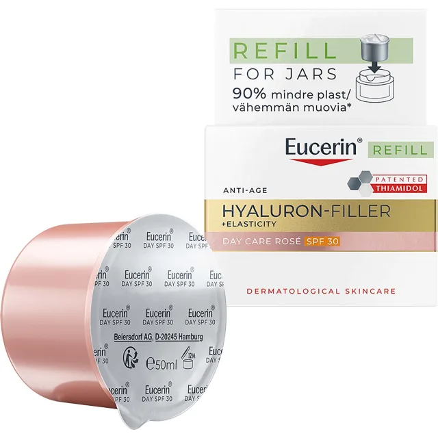 Eucerin Hyaluron-Filler +Elastictiy Day Care Rosé SPF30 Refill