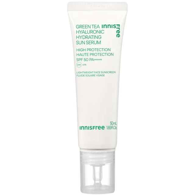 Innisfree Green Tea Hyaluronic Hydrating Sun Serum