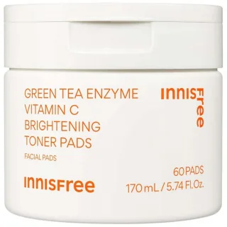 Innisfree Green Tea Vitamin C Brightening Toner Pads