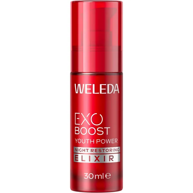 Weleda Exo Boost Youth Power Night Restoring Elixir Pomegranate