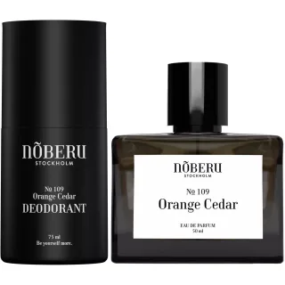Nõberu Stockholm Bundle Orange Cedar Eau de Parfum & Deodorant
