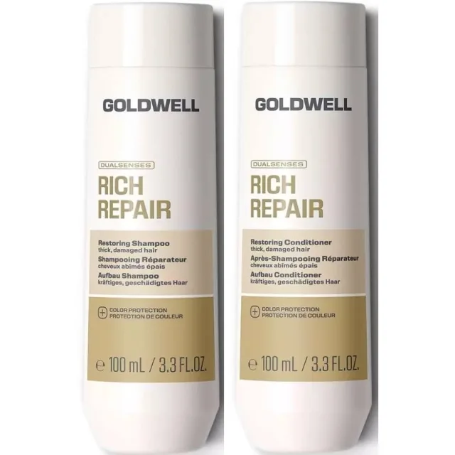 Goldwell Dualsenses Rich Repair Bundle Restoring Shampoo & Conditioner