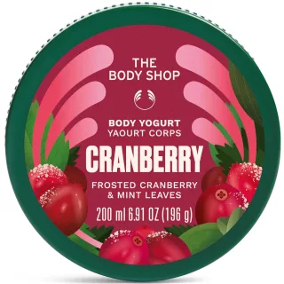 The Body Shop Cranberry Frosted Cranberry & Mint Leaves Body Yogurt