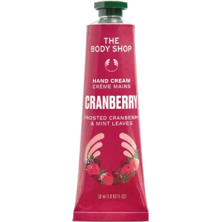 The Body Shop Cranberry Frosted Cranberry & Mint Leaves Hand Cream