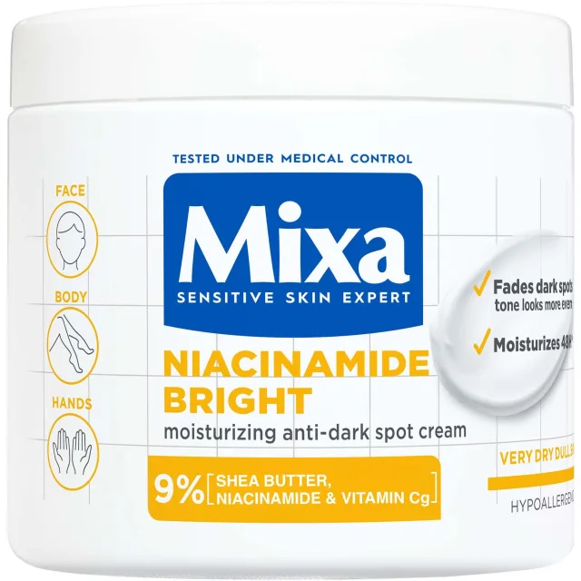 Mixa Niacinamide Bright Moisturizing Anti-Dark Spot Cream