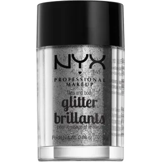 NYX Professional Makeup Face & Body Glitter Silver