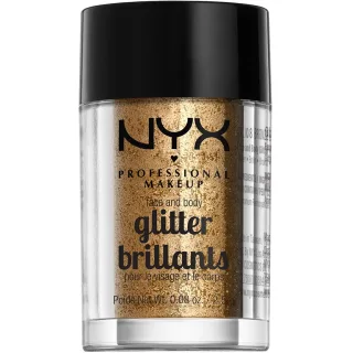 NYX Professional Makeup Face & Body Glitter Bronze