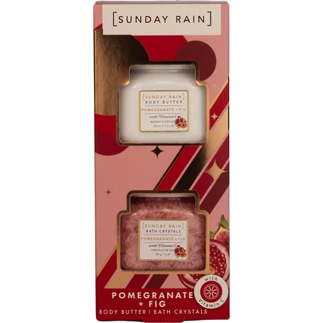 Sunday Rain Pomegranate + Fig Duo