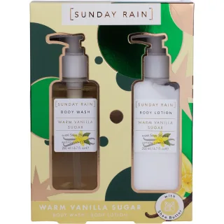 Sunday Rain Warm Vanilla Sugar Body Duo