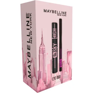 Maybelline New York Eye Duo Gift Box - Mascara + Eyeliner