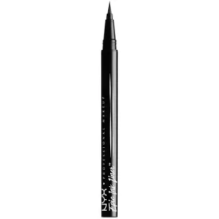 NYX Professional Makeup Epic Ink Liner, Waterproof Liquid Eyeliner Black Black