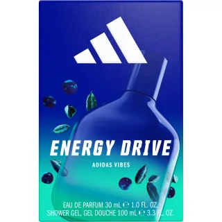Adidas Gift Set Energy Drive Eau De Parfum + Shower Gel