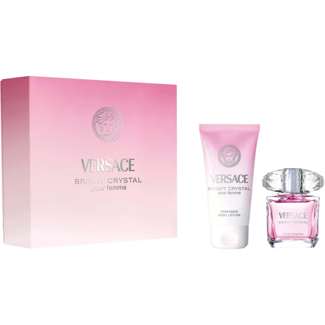 Versace Gift Set Bright Crystal EdT + Body Lotion
