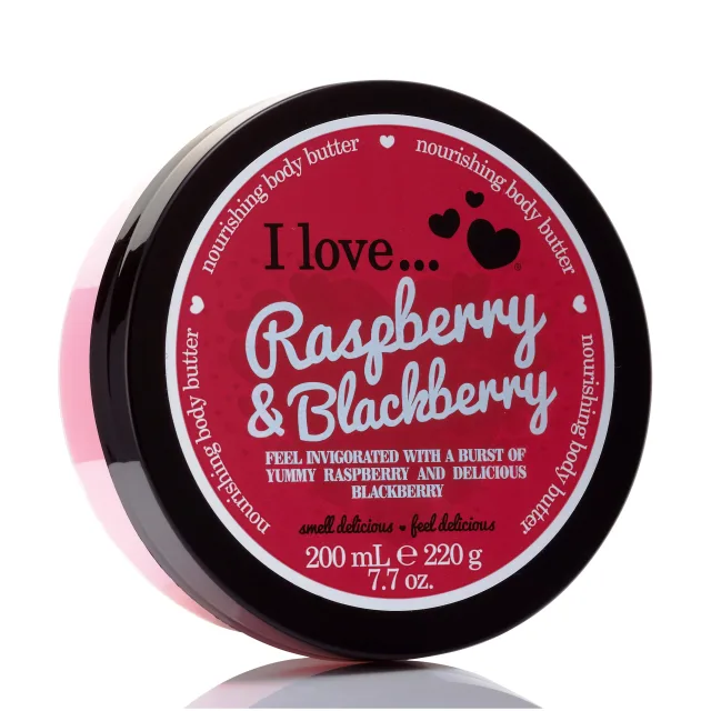 I Love... I Nourishing Body Butter I Raspberry & Blackberry