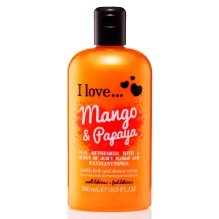 I Love... I Bubble Bath & Shower Crème I Mango & Papaya