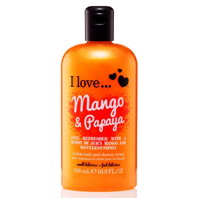 I Love... I Bubble Bath & Shower Crème I Mango & Papaya