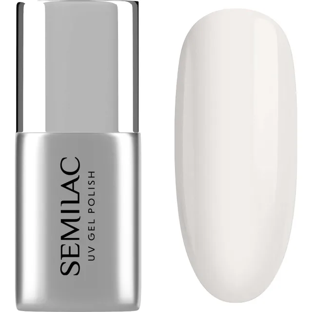 Semilac UV Gel Polish Top No Wipe Milky